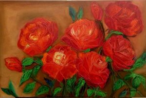 Obraz - Czerwone róże 
